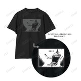 『コードギアス 反逆のルルーシュ』「世界よ、我に従え!」 リフレクタープリントTシャツメンズ