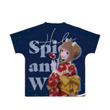 『狼と香辛料 MERCHANT MEETS THE WISE WOLF』ホロ 「夏祭り」ビジュアル フルグラフィックTシャツユニセックス