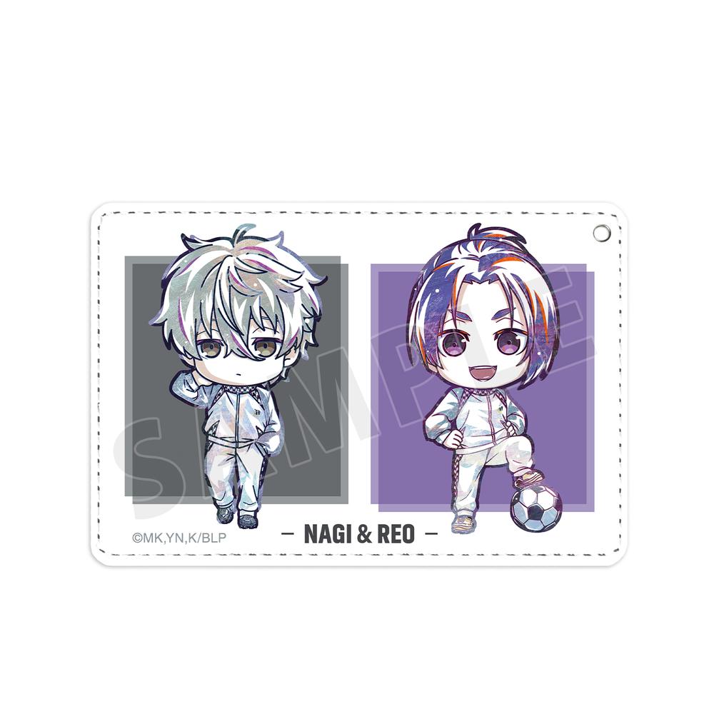 『ブルーロック』凪 誠士郎&御影 玲王 デフォルメAni-Art 1ポケットパスケース ver.B【202507再販】