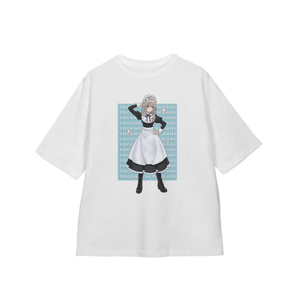 『ガールズバンドクライ』描き下ろし 河原木 桃香 メイド風ver. BIGシルエットTシャツユニセックス