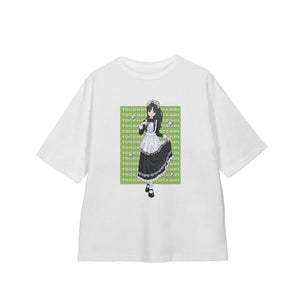 『ガールズバンドクライ』描き下ろし 安和 すばる メイド風ver. BIGシルエットTシャツユニセックス