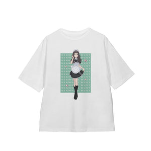 『ガールズバンドクライ』描き下ろし リン メイド風ver. BIGシルエットTシャツユニセックス