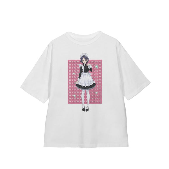 『ガールズバンドクライ』描き下ろし ナナ メイド風ver. BIGシルエットTシャツユニセックス