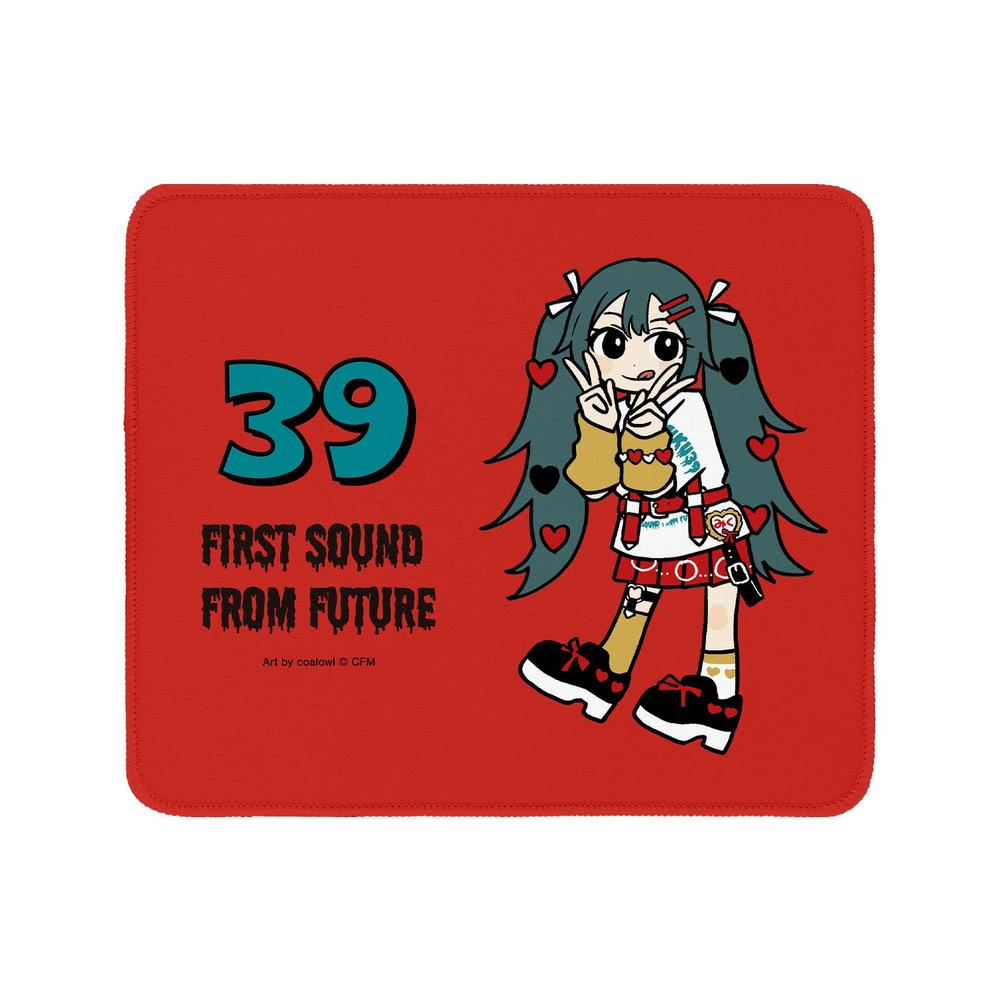 『初音ミク』描き下ろし 初音ミク ハート デフォルメver. Art by coalowl マウスパッド ver.A【202604再販】