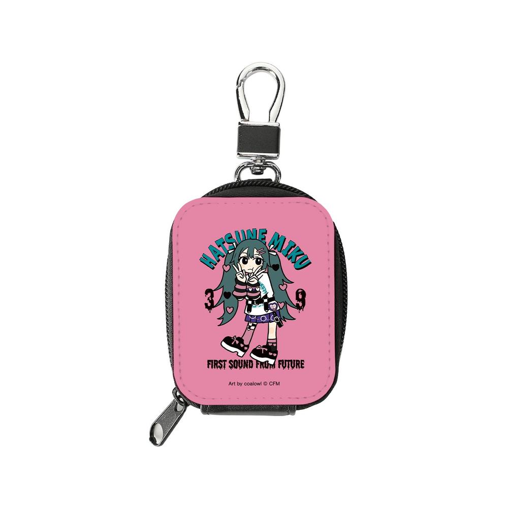 『初音ミク』描き下ろし 初音ミク ハート デフォルメver. Art by coalowl 合皮レザーミニポーチ ver.B【202604再販】