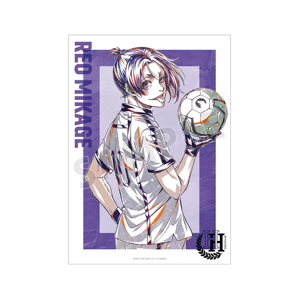 『ブルーロック』御影 玲王 Ani-Art 第2弾 A3マット加工ポスター【202505再販】