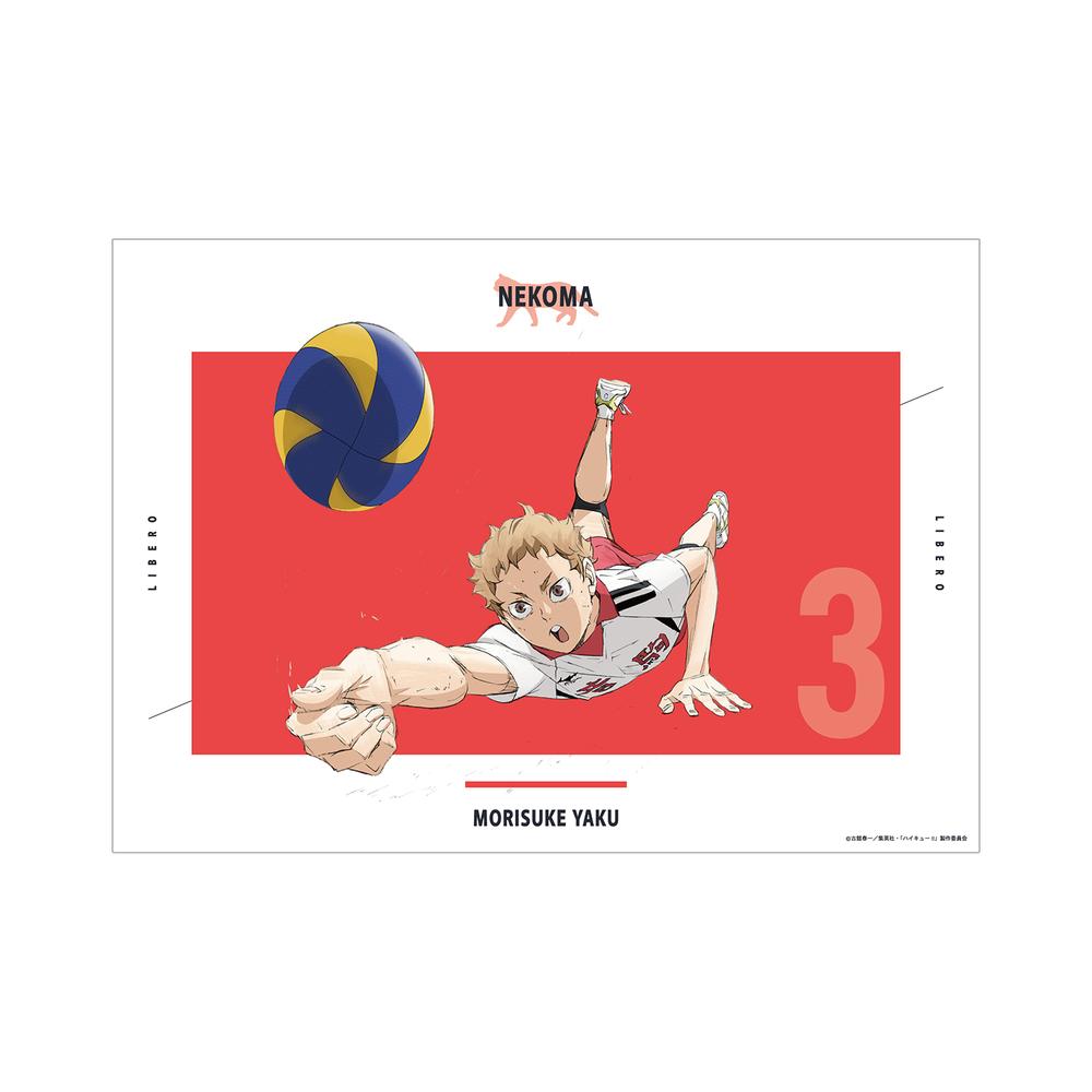 『ハイキュー!! ゴミ捨て場の決戦』夜久衛輔 A3マット加工ポスター【202506再販】
