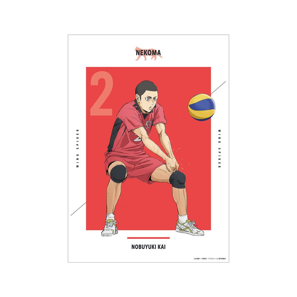 『ハイキュー!! ゴミ捨て場の決戦』海 信行 A3マット加工ポスター【202506再販】