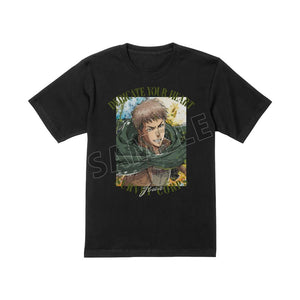 『進撃の巨人』ジャン grunge CANVAS Tシャツメンズ