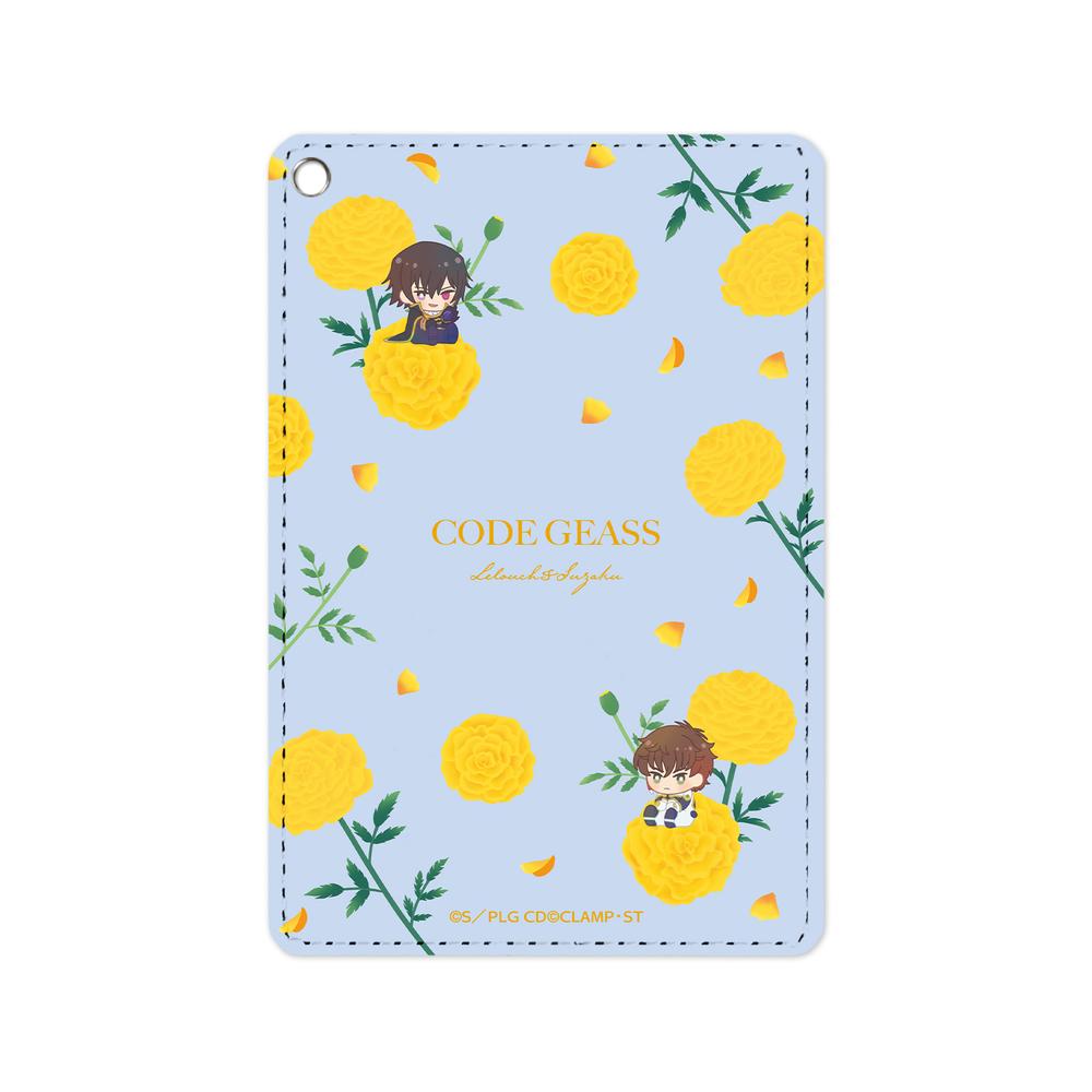 『コードギアス 反逆のルルーシュ』ルルーシュ(ゼロ)&スザク(パイロットスーツ) Botania 1ポケットパスケース【202511再販】