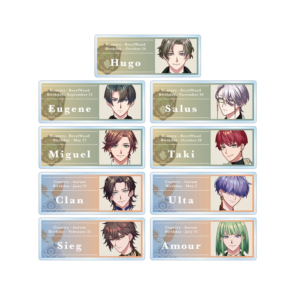 『廻らぬ星のステラリウム』トレーディングアクリルネームプレート ver.B(単位/BOX)【202510再販】