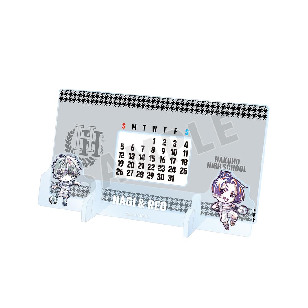 『ブルーロック』凪 誠士郎&御影 玲王 デフォルメAni-Art 卓上アクリル万年カレンダー【202601再販】