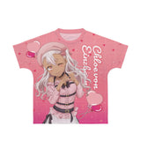 『Fate/kaleid liner プリズマ☆イリヤ Licht 名前の無い少女』描き下ろしイラスト クロエ PINK kawaii style ver. フルグラフィックTシャツユニセックス