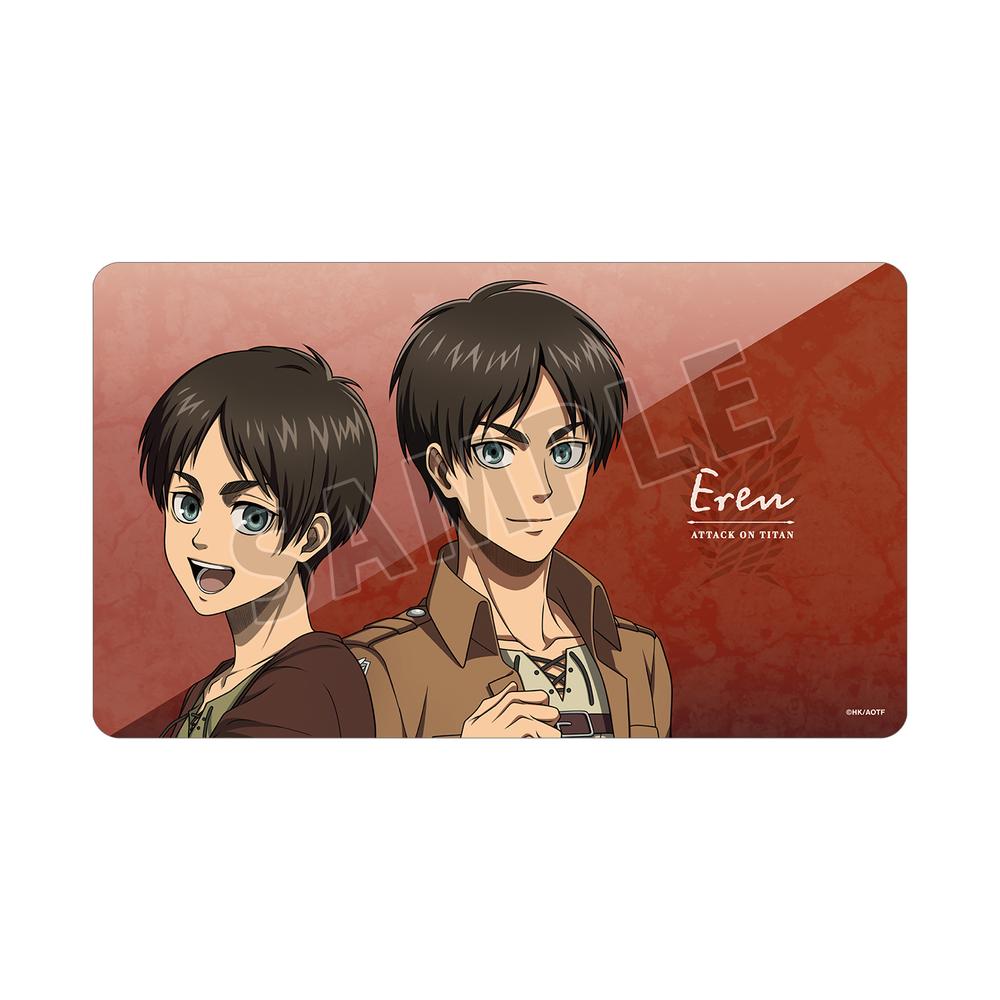 『進撃の巨人』描き下ろし エレン 過去と現在ver. マルチデスクマット【202512再販】