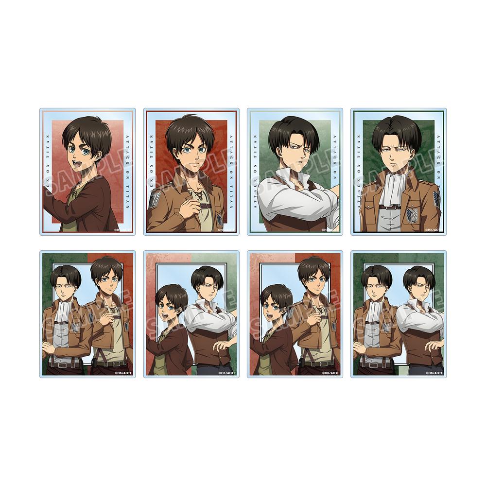 『進撃の巨人』描き下ろし 過去と現在ver. トレーディングアクリルカード(単位/BOX)【202507再販】