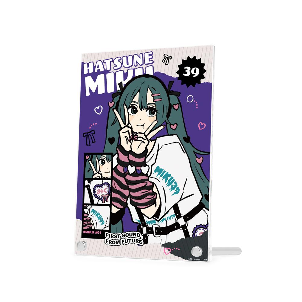 初音ミク』描き下ろし 初音ミク ハートver. Art by coalowl A5