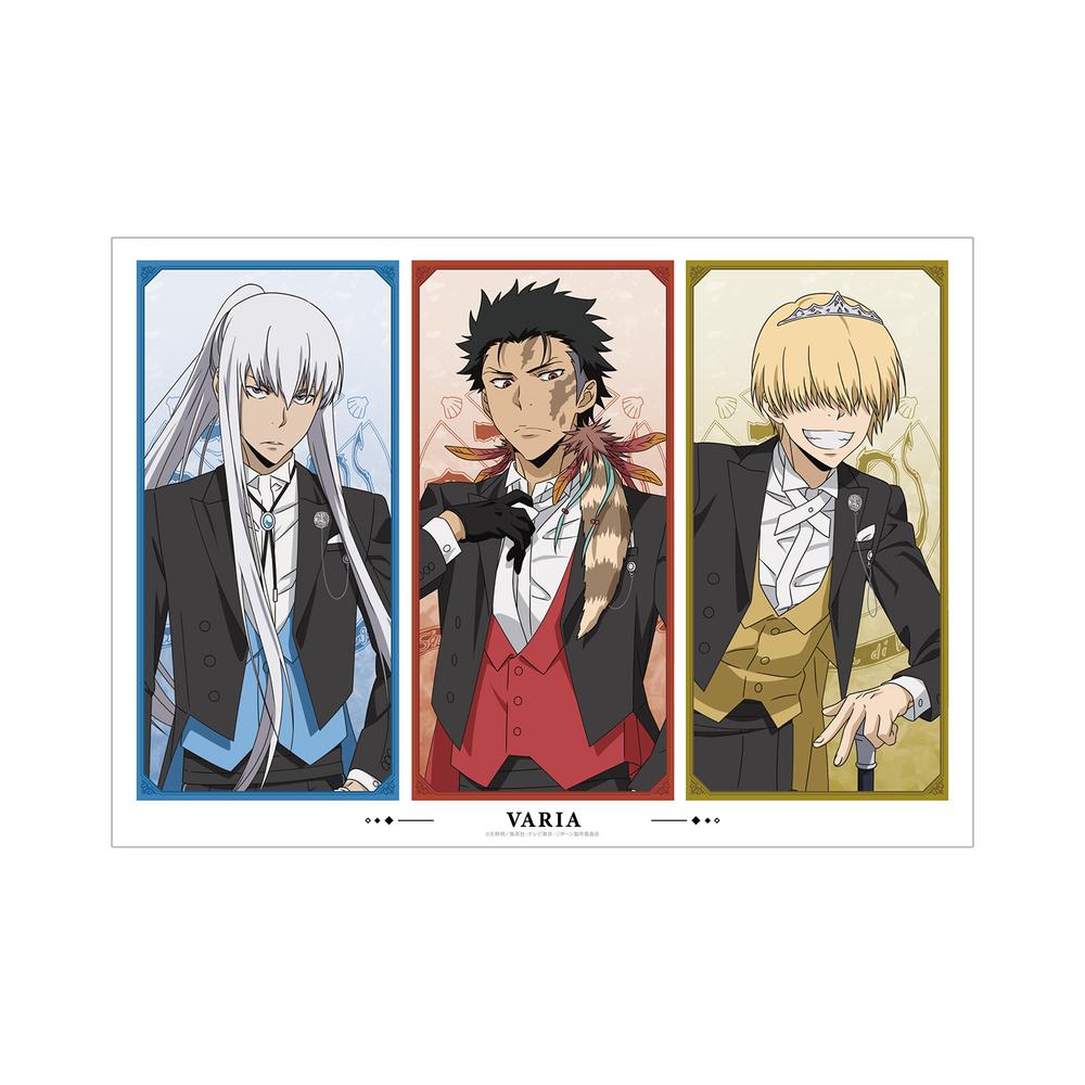 『家庭教師ヒットマンREBORN!』描き下ろし ヴァリアー 燕尾服ver. A3マット加工ポスター【202509再販】