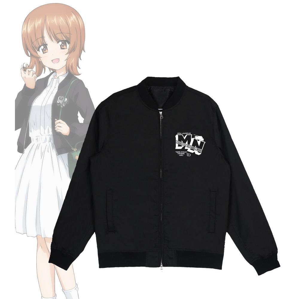 『ガールズ&パンツァー 最終章』描き下ろし デート私服ver. 西住みほ 着用 スタジアムジャケットユニセックス【202507再販】