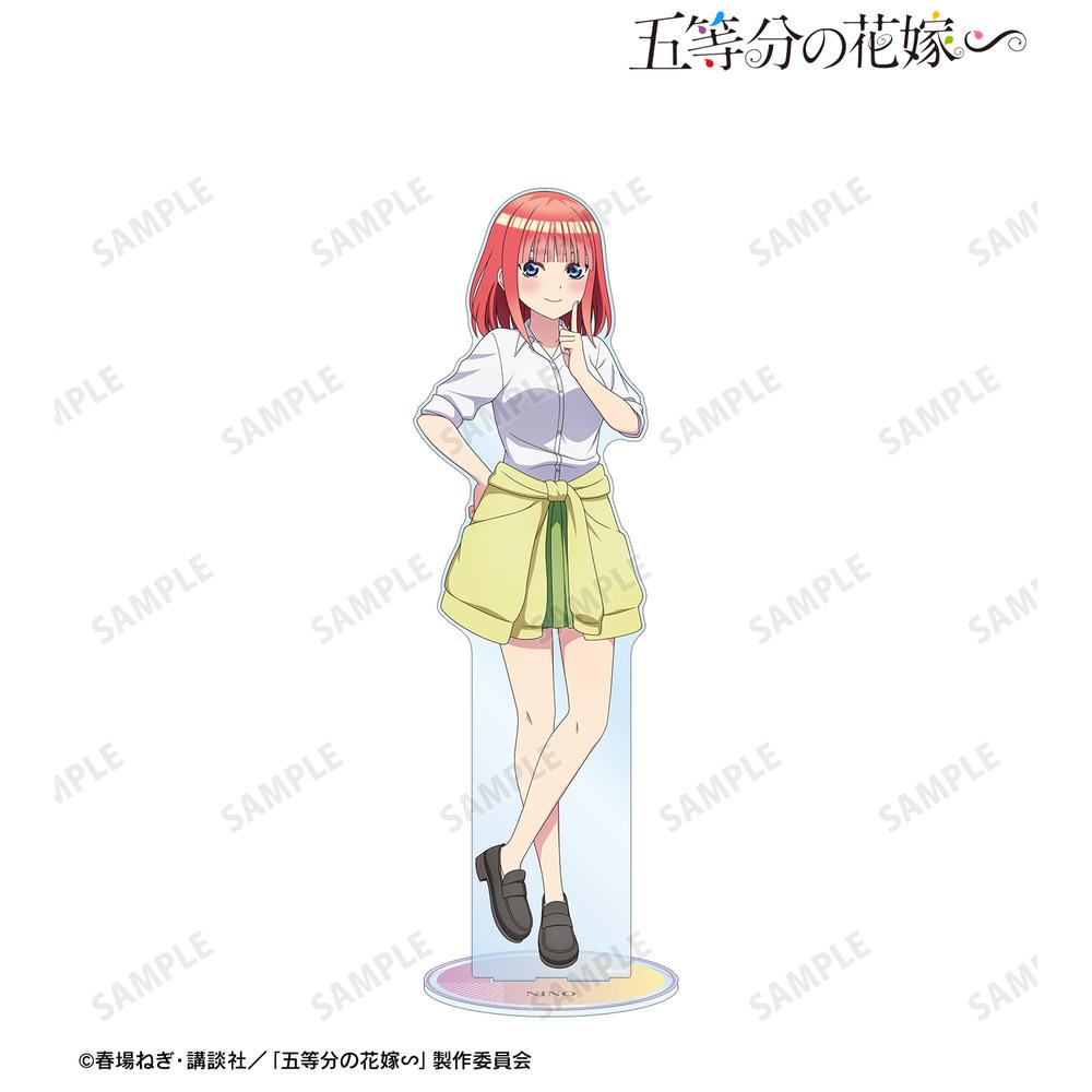 五等分の花嫁∽』描き下ろし 中野二乃 衣装交換ver. 第2弾 超特大アクリルスタンド – Anime Store JP