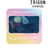 『TRIGUN STAMPEDE』ヴァッシュ・ザ・スタンピード ゆるコマ オーロラステッカー ver.B