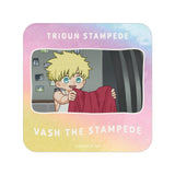 『TRIGUN STAMPEDE』ヴァッシュ・ザ・スタンピード ゆるコマ オーロラステッカー ver.C