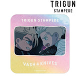 『TRIGUN STAMPEDE』ヴァッシュ&ナイヴズ ゆるコマ オーロラステッカー