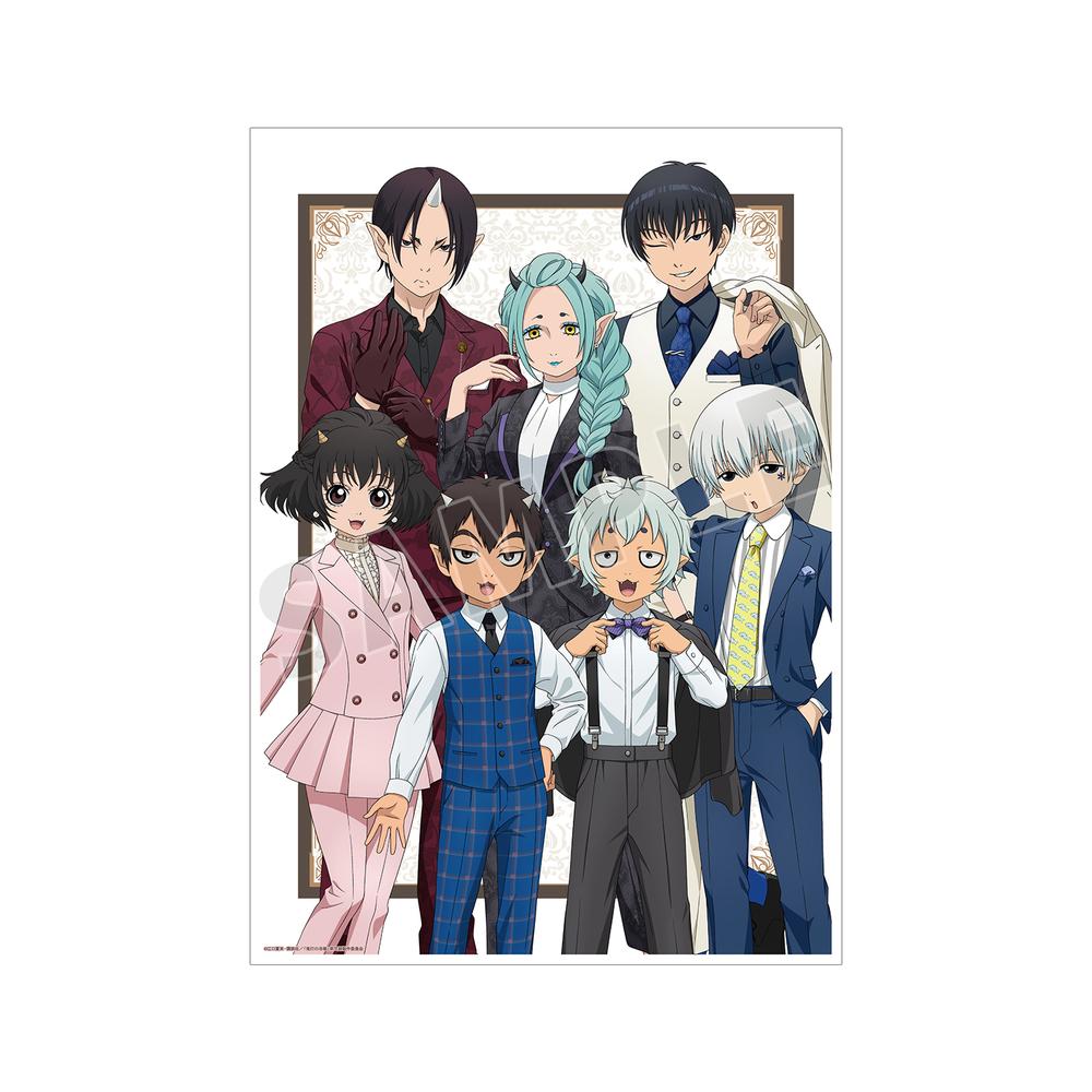 『鬼灯の冷徹』描き下ろし 集合 スーツver. A3マット加工ポスター【202504再販】