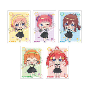 『五等分の花嫁∽』ちびキャラ ブロマイド5枚セット ver.A