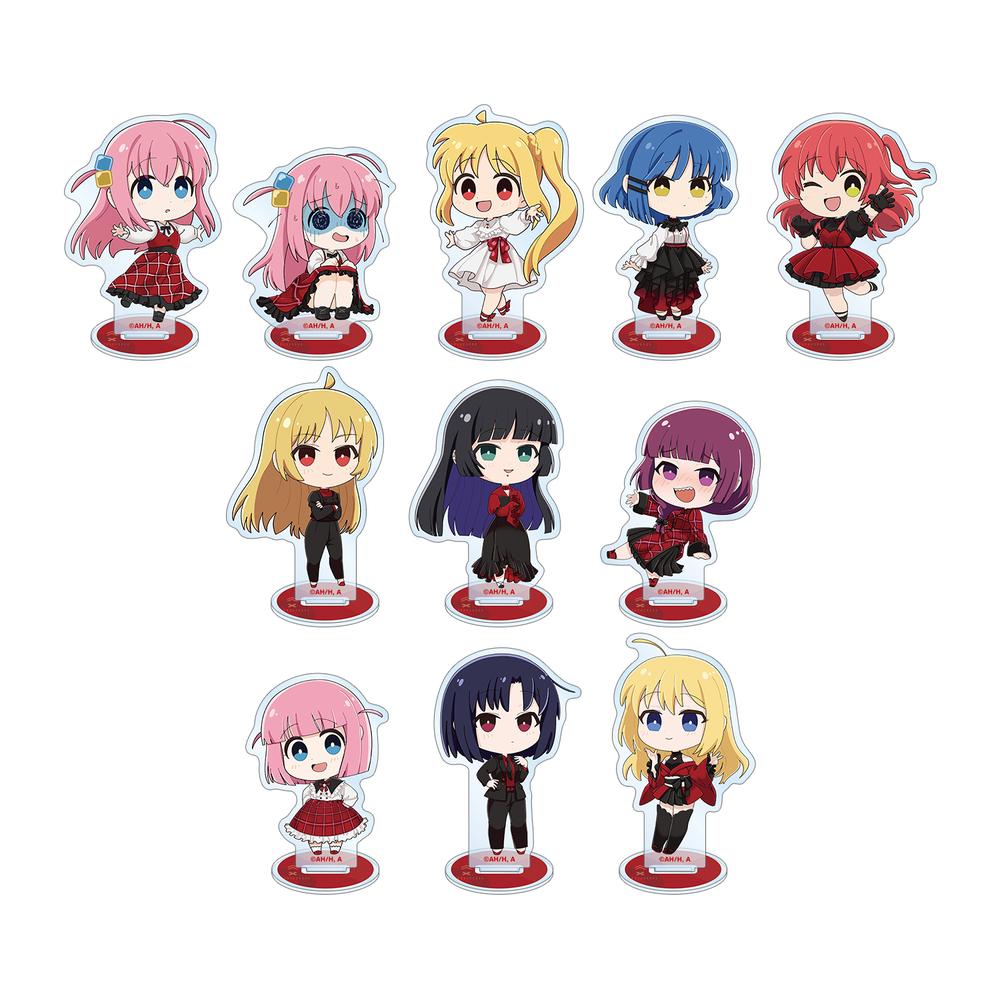 『ぼっち・ざ・ろっく!』トレーディング ちびキャラ 赤いドレスver. アクリルスタンド(単位/BOX)【202510再販】