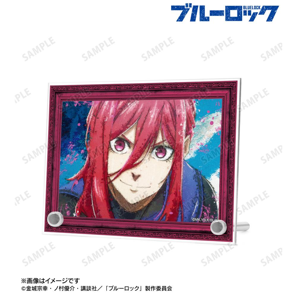 『ブルーロック』千切 豹馬 grunge CANVAS A6アクリルパネル - Anime Store.JP