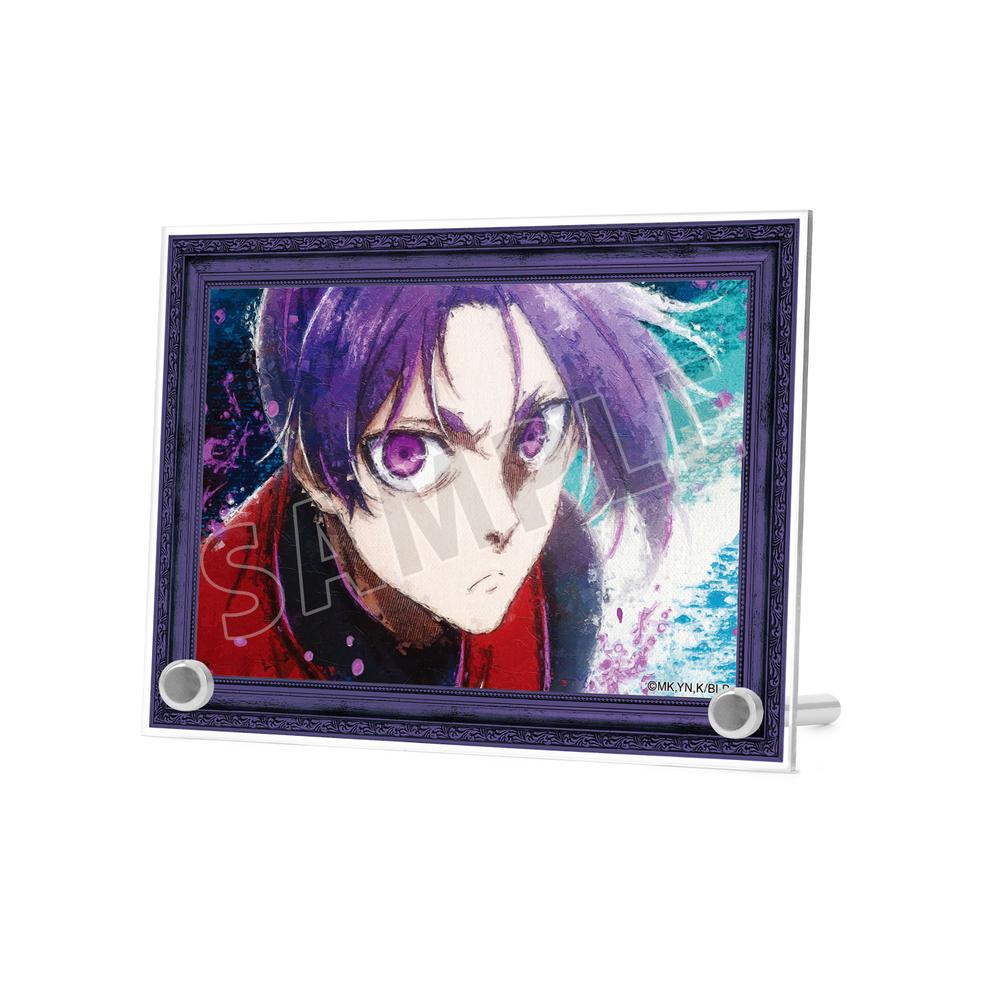 ブルーロック ブルロ 御影 玲王 トレーディング grunge CANVAS ブルーロック』御影 玲王 grunge CANVAS A6アクリルパネル