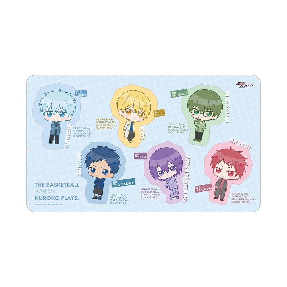 『黒子のバスケ』集合 ちびキャラ スナップショットver. マルチデスクマット ver.A【202508再販】