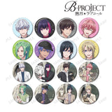 『B-PROJECT ~熱烈*ラブコール~』描き下ろし 動物とのふれあいver. トレーディンググリッター缶バッジ(単位/BOX)