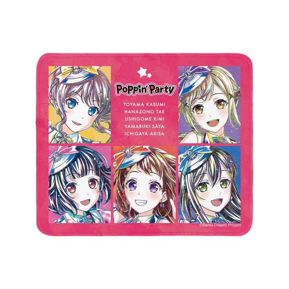 『バンドリ! ガールズバンドパーティ!』Poppin'Party Ani-Art 第5弾 マウスパッド