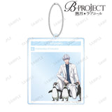 『B-PROJECT ~熱烈*ラブコール~』描き下ろし 北門 倫毘沙 動物とのふれあいver. SNS風BIGアクリルキーホルダー