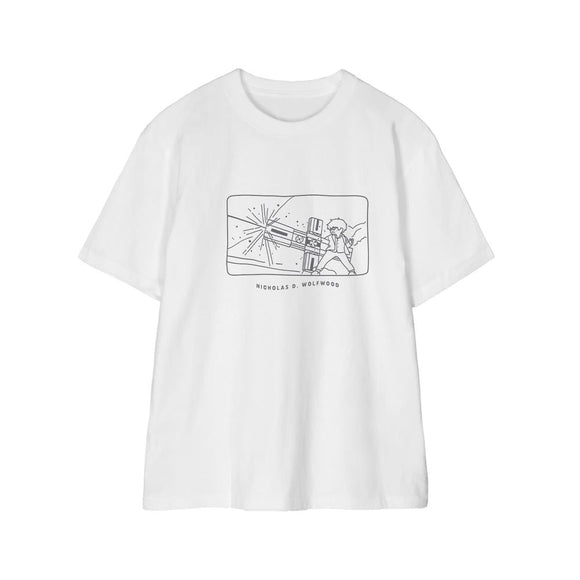 『TRIGUN STAMPEDE』ニコラス・D・ウルフウッド ゆるコマ Tシャツメンズ