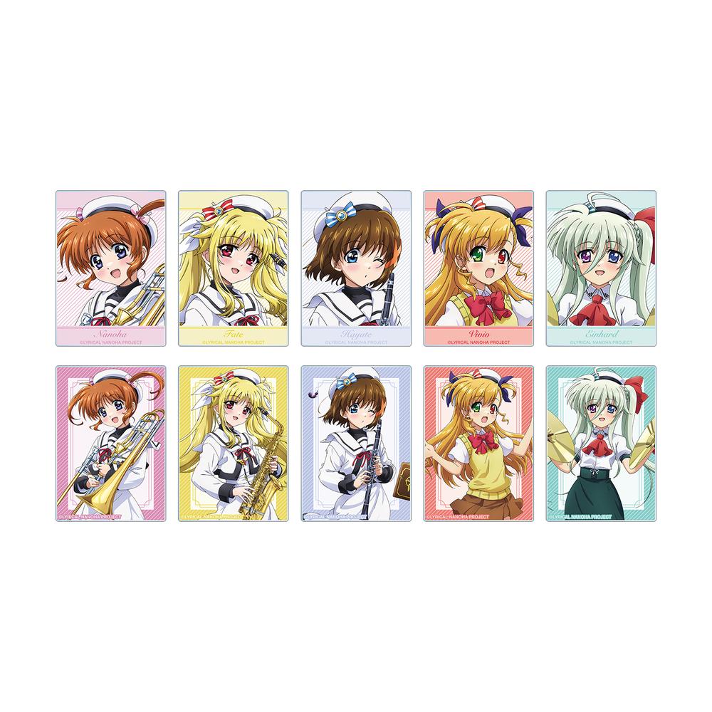『魔法少女リリカルなのはシリーズ』描き下ろし 吹奏楽ver. トレーディングアクリルカード(単位/BOX)【202506再販】