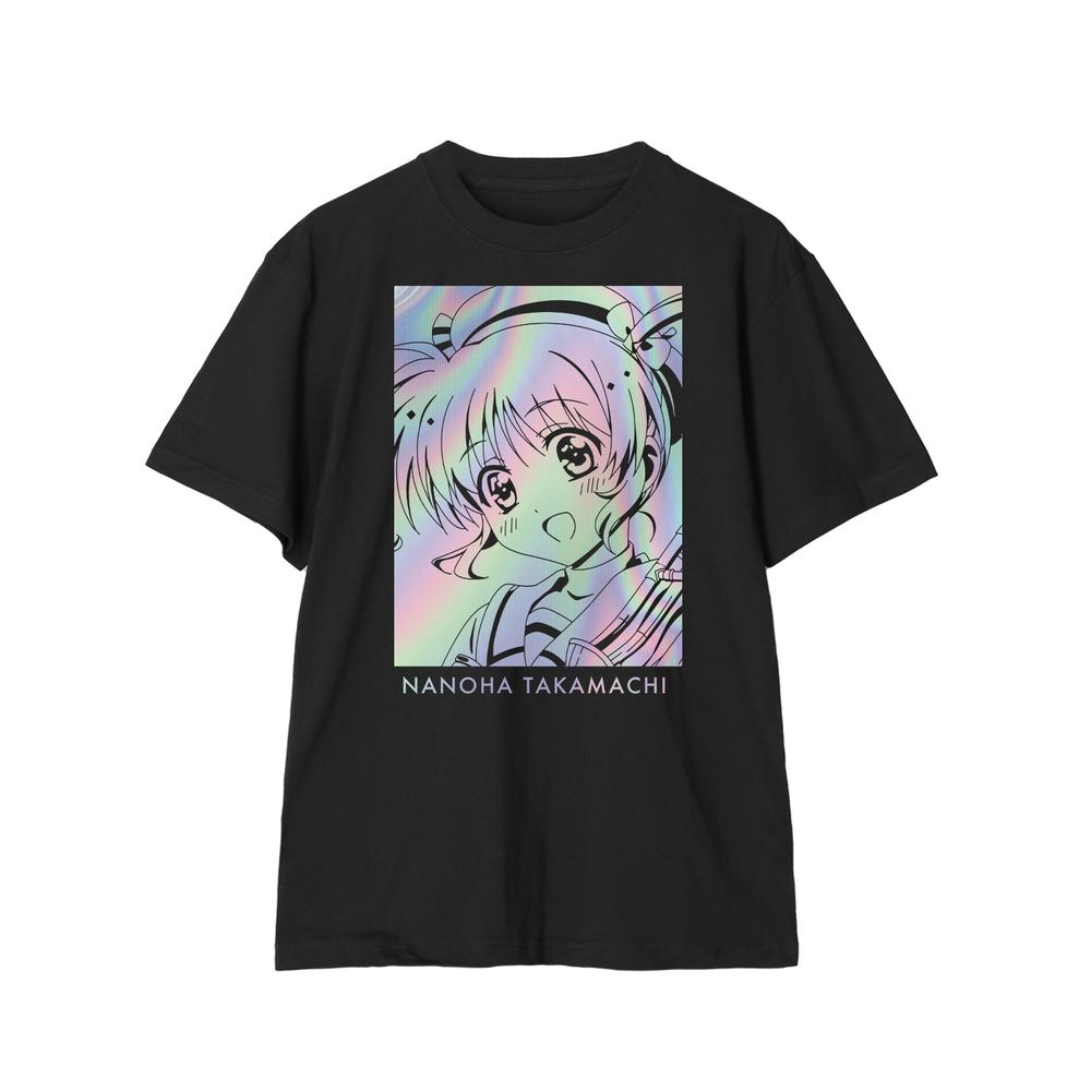 『魔法少女リリカルなのはシリーズ』描き下ろし 高町なのは 吹奏楽ver. ホログラムTシャツメンズ【202506再販】
