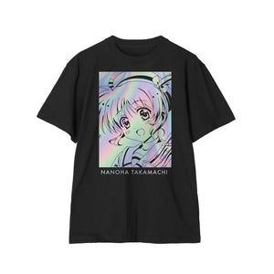 『魔法少女リリカルなのはシリーズ』描き下ろし 高町なのは 吹奏楽ver. ホログラムTシャツメンズ