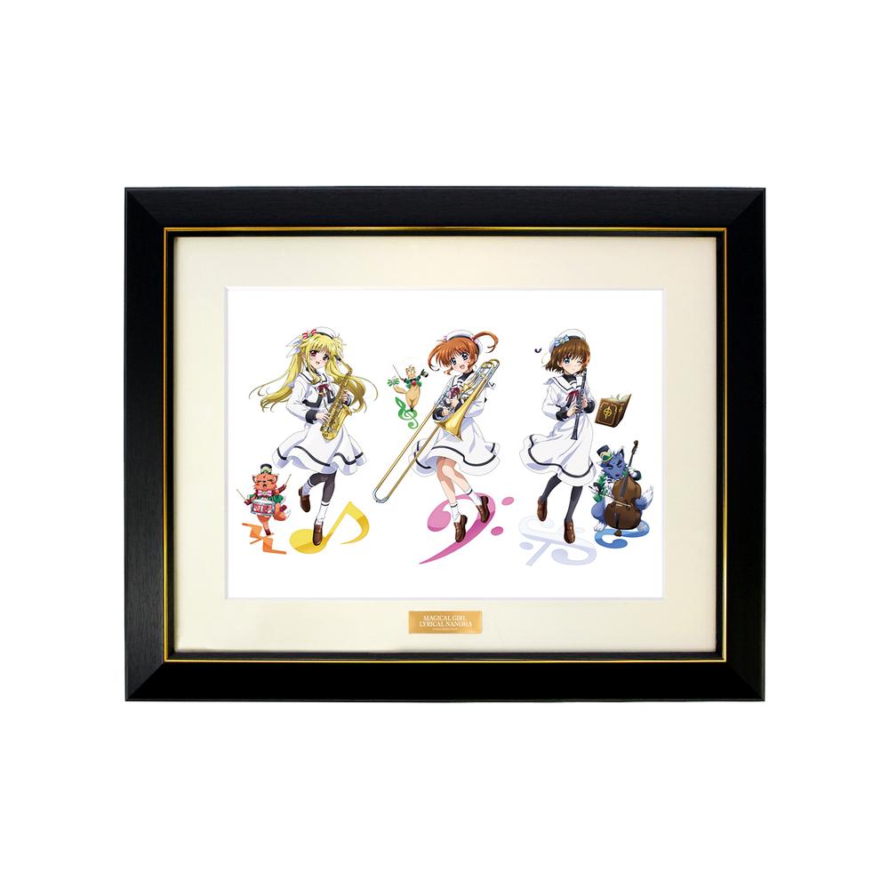 『魔法少女リリカルなのはシリーズ』描き下ろし 高町なのは&ユーノ&フェイト・T・ハラオウン&アルフ&八神はやて&ザフィーラ 吹奏楽ver. キャラファイングラフ【202506再販】