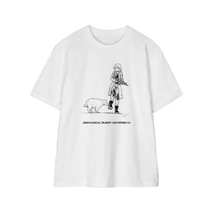 『メカニカル バディ ユニバース 1.0』ブラウ Tシャツ ver.Aメンズ