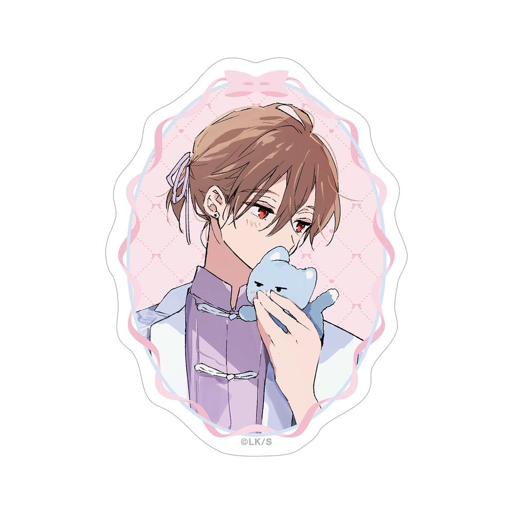 『ハレルヤベイビー』仔縞楽々先生 描き下ろし 呉 都 ぬい抱っこver. ダイカットステッカー【202603再販】