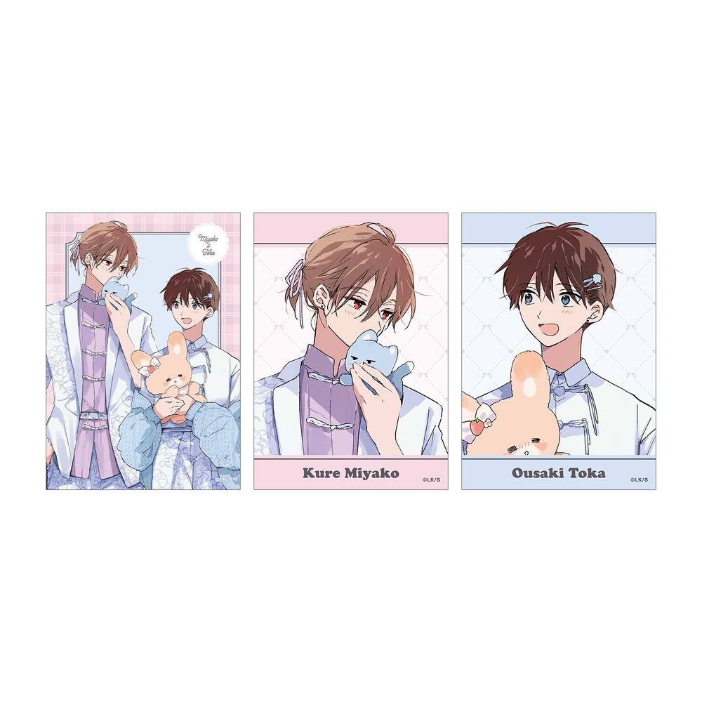 『ハレルヤベイビー』仔縞楽々先生 描き下ろし ぬい抱っこver. ブロマイド3枚セット【202603再販】