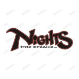 『NiGHTS』NiGHTS ロゴ リンガーTシャツユニセックス