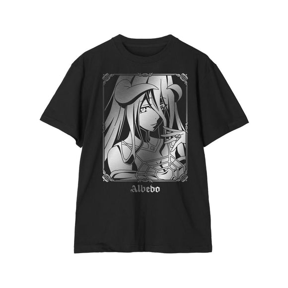 『オーバーロード聖王国編』アルベド 箔プリントTシャツメンズ