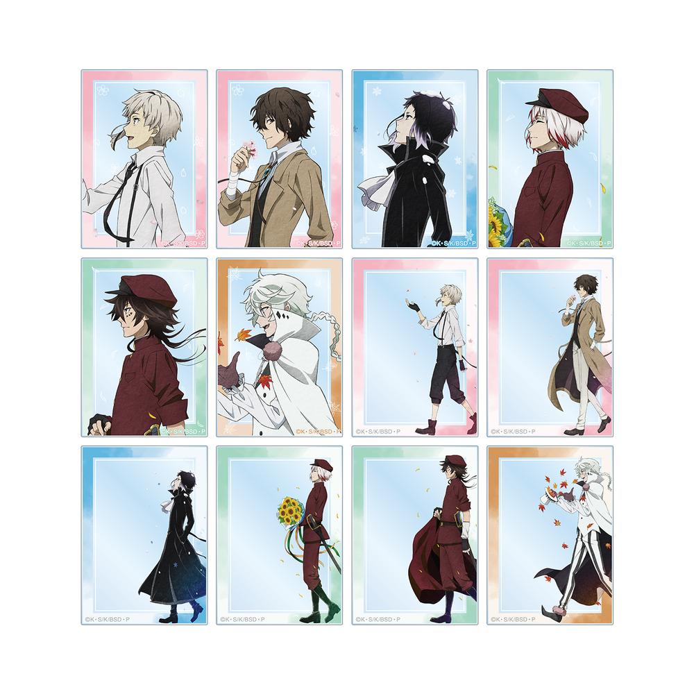 『文豪ストレイドッグス』描き下ろし 季節の歩みver. トレーディングアクリルカード(単位/BOX)【202508再販】