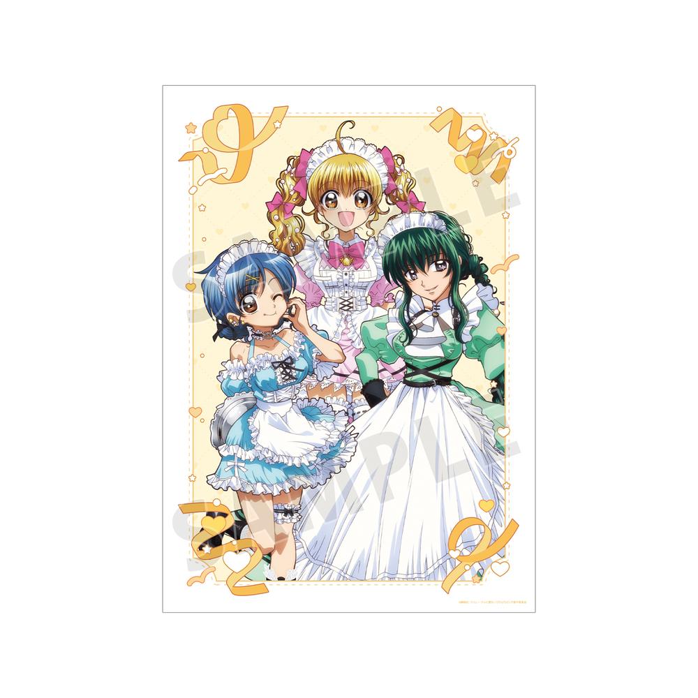 『ぴちぴちピッチ』描き下ろし 集合 メイドver. A3マット加工ポスター【202512再販】