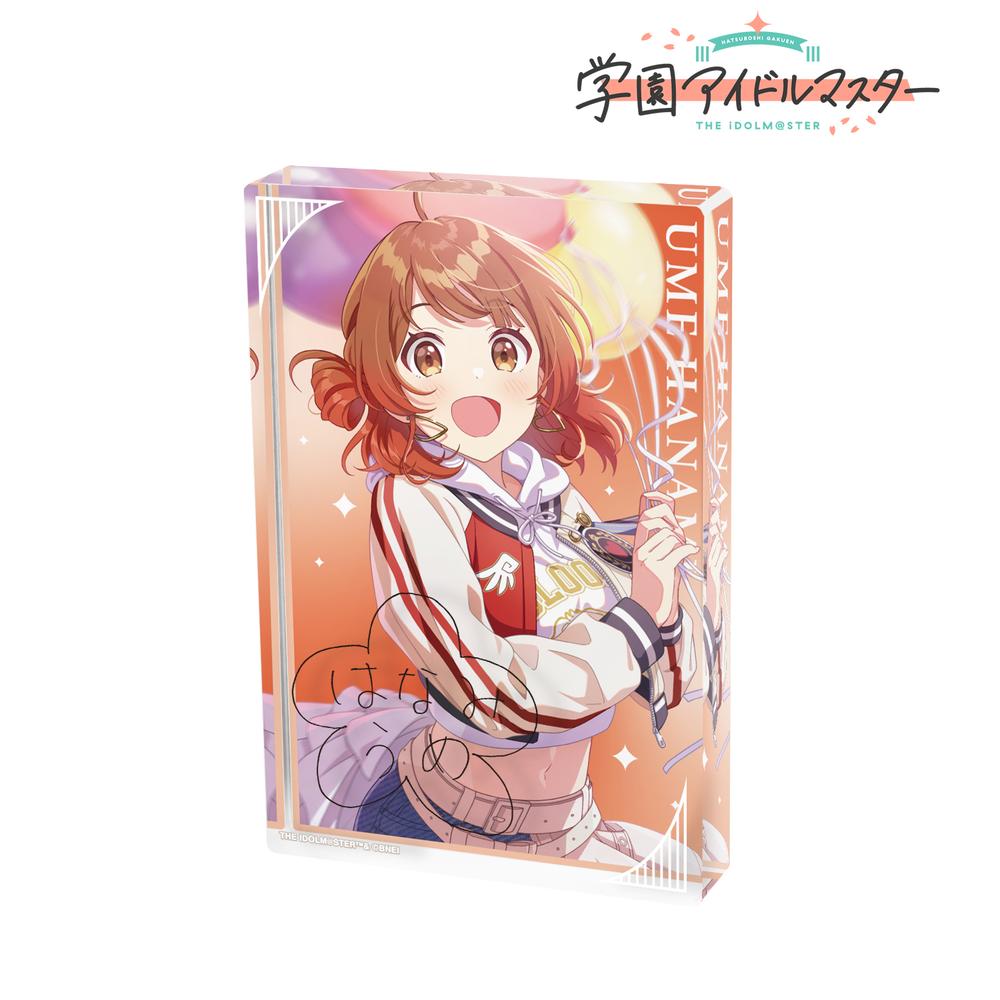 アクリルブロック 学園アイドルマスター 学マス 藤田ことね7個セット