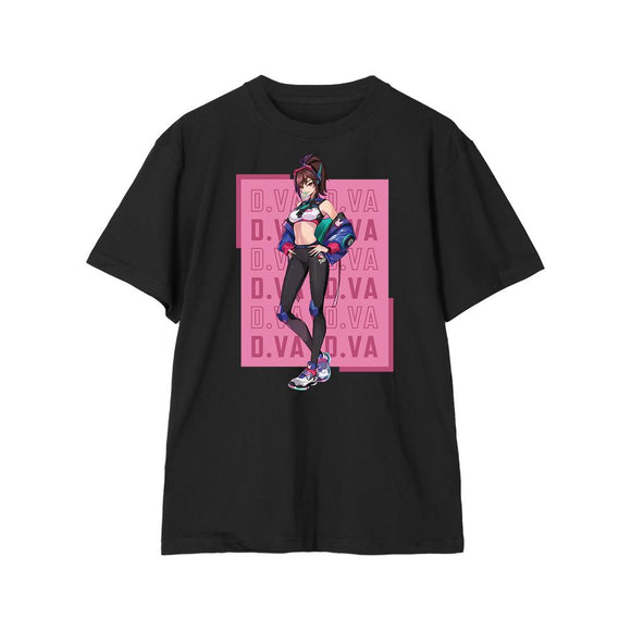 『オーバーウォッチ 2』POKImariさんイラスト D.Va Tシャツメンズ