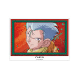 『爆走兄弟レッツ&ゴー!!』カルロ・セレーニ grunge CANVAS A3マット加工ポスター